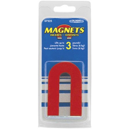 HD DECO 07225 Horseshoe Magnet With Keeper, Red - Small HD2670580